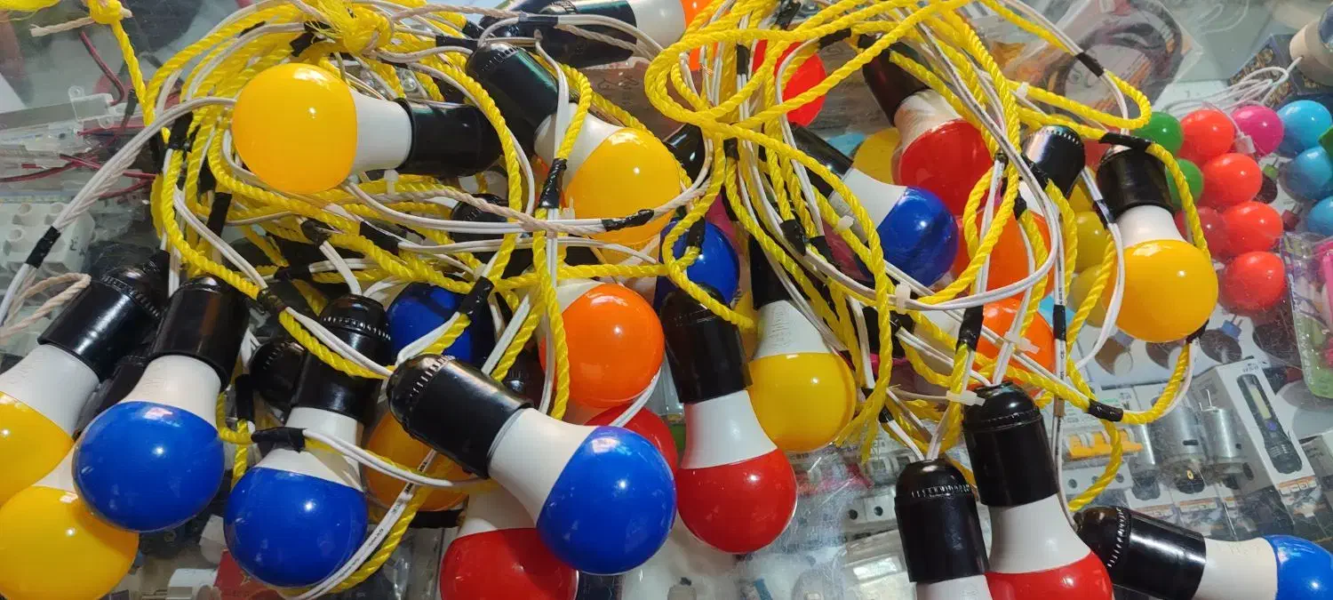 اجاره ریسه رنگی