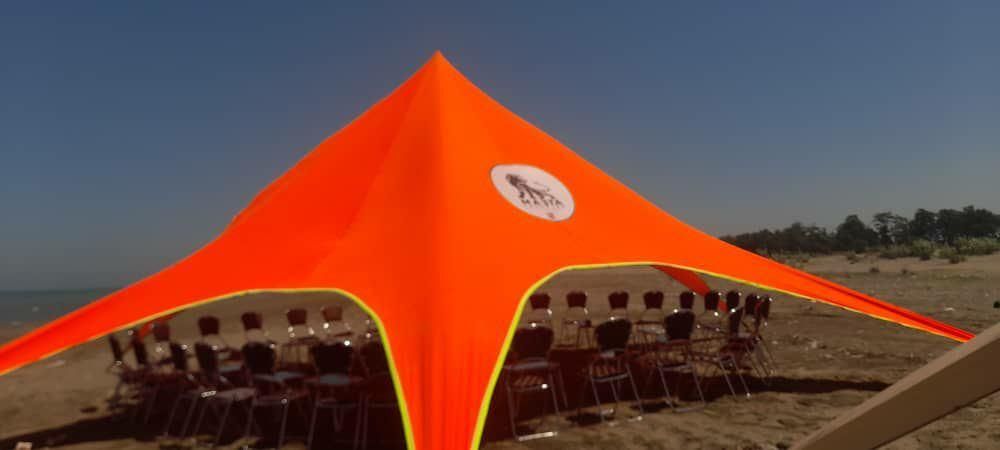 اجاره چادر ستاره ای و تجهیزات کمپ