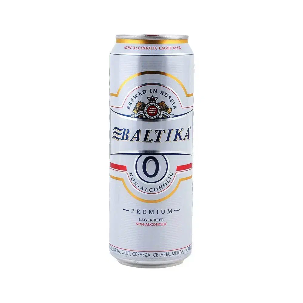 آبجو بدون الکل بالتیکا baltika روسی (450میلی لیتر)
