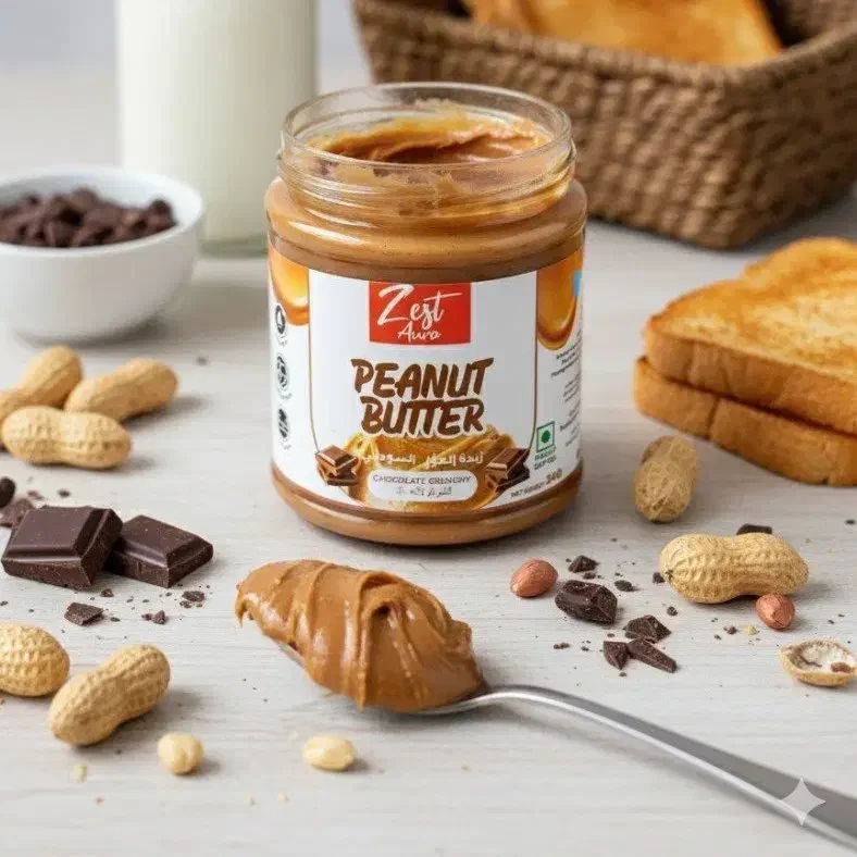 کره بادام زمینی زست Zest peanut butter