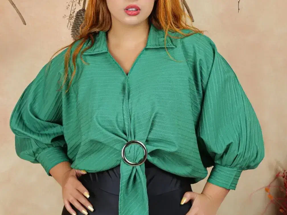 شومیز دمپا حلقه فقط عمده
