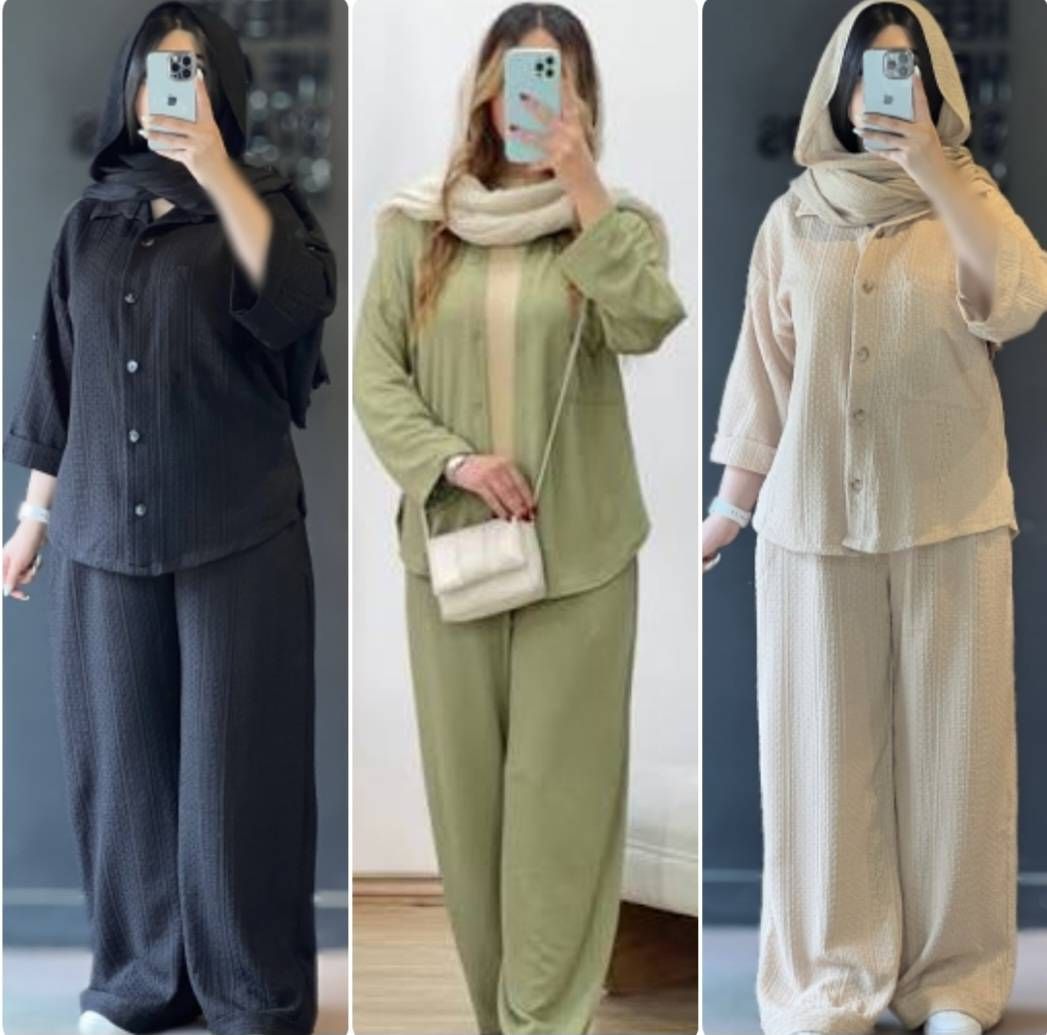 ست شومیز و شلوار طراوت جنس مراکشی