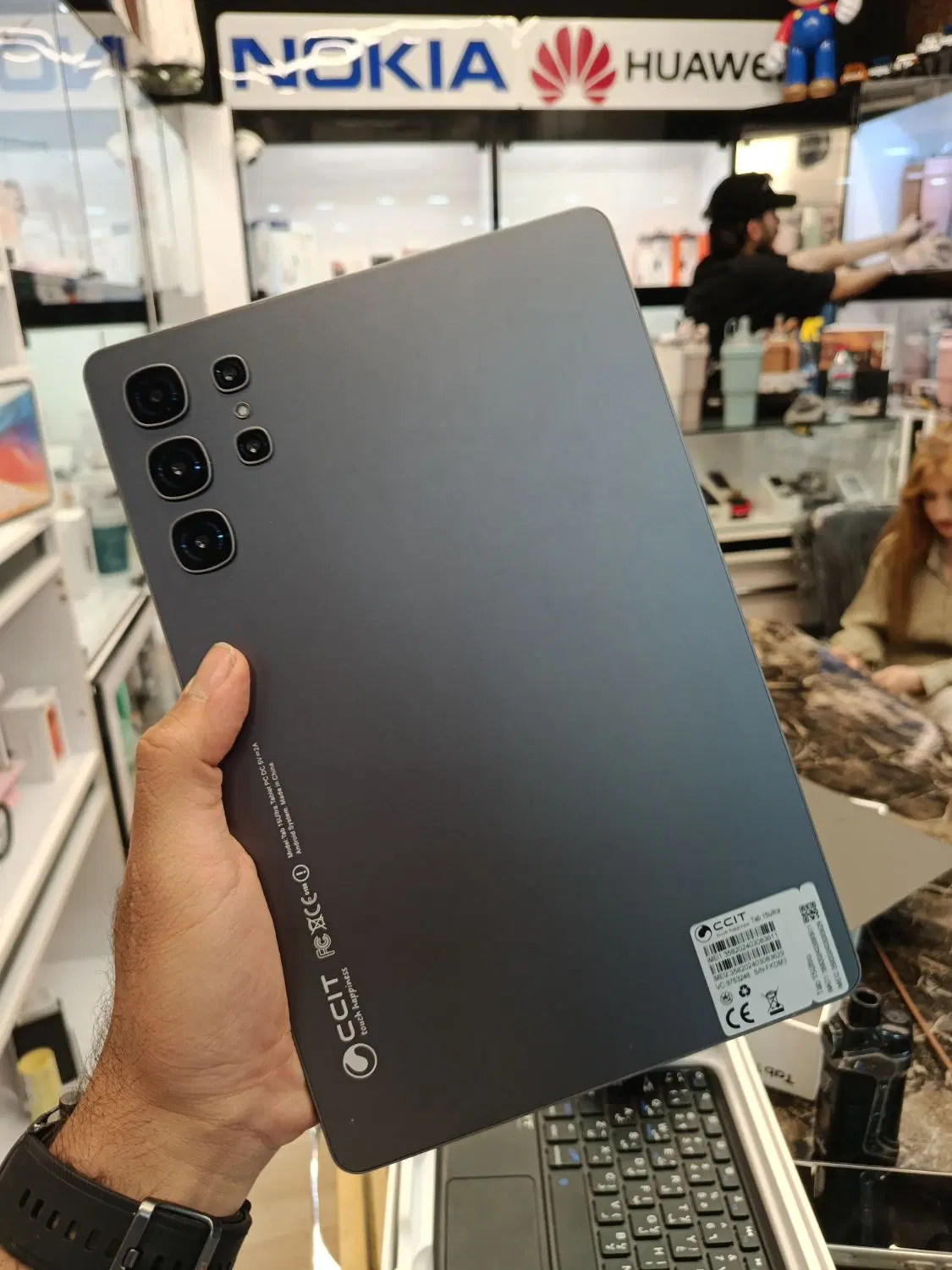 تبلت cclt مدل tab 15ulta سایز 11 اینچ طرح لپتاپ