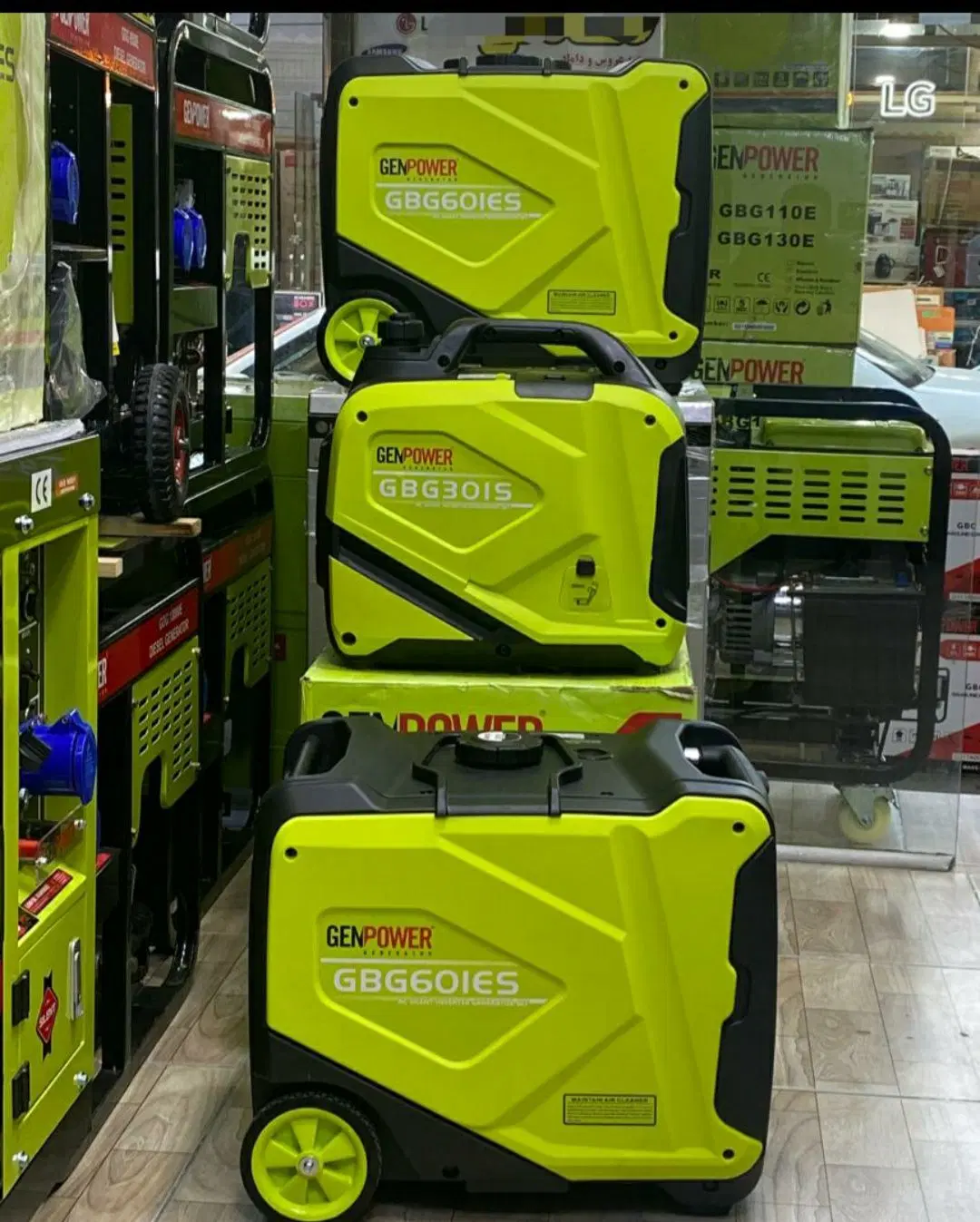 متور برق های وارداتی GENPOWER