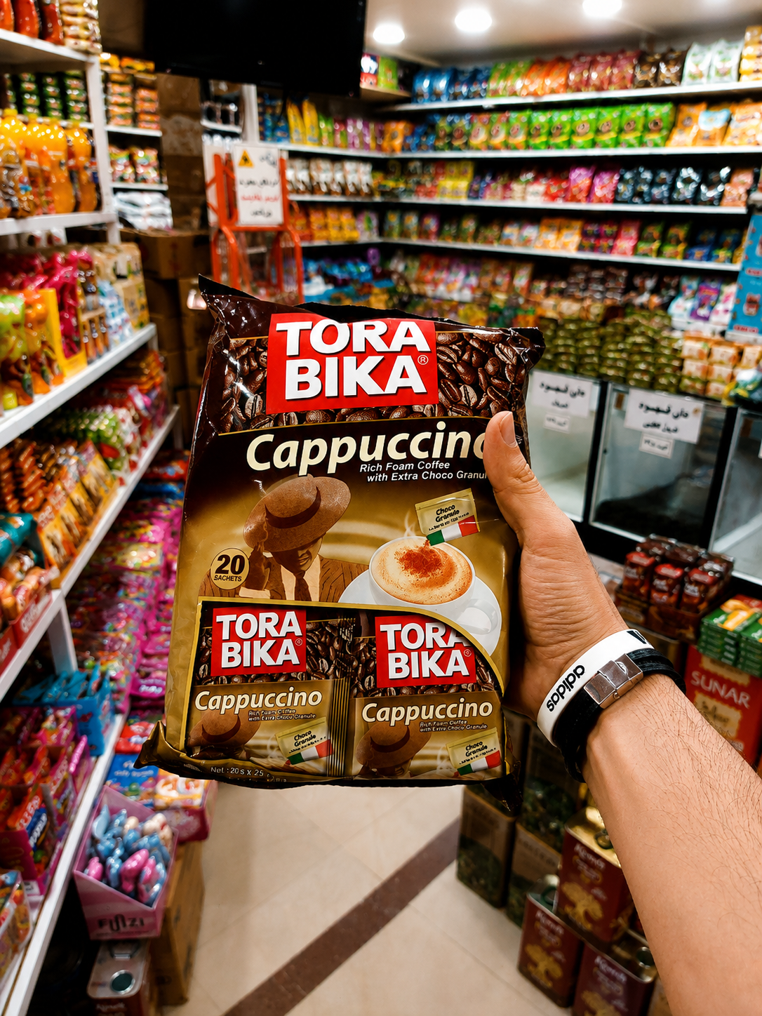 کاپوچینو TOROBIKA اصل واراداتی. ایستگاه شکم