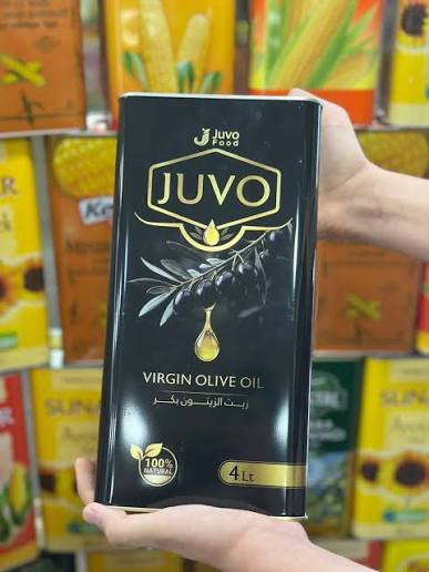 روغن زیتون بکرجووو Juvo Virgin Olive Oil حجم۴لیتر